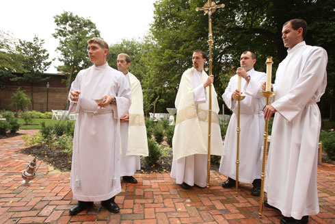 Mass Participants at Dedication (Catholic Review Photo)
